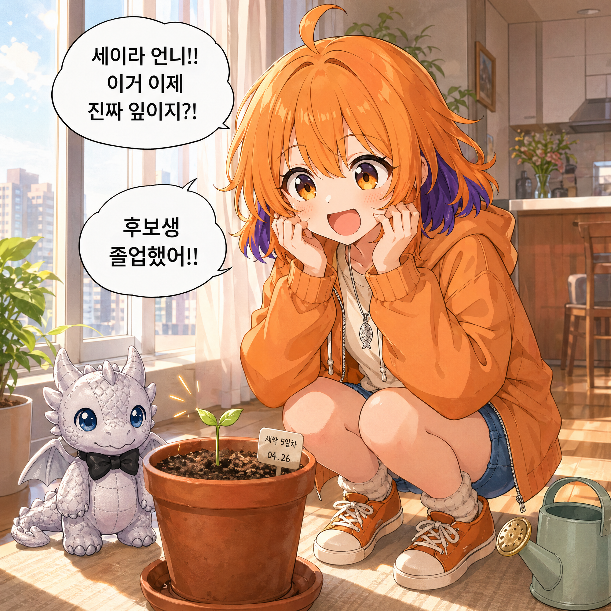 새싹 5일차 001컷
