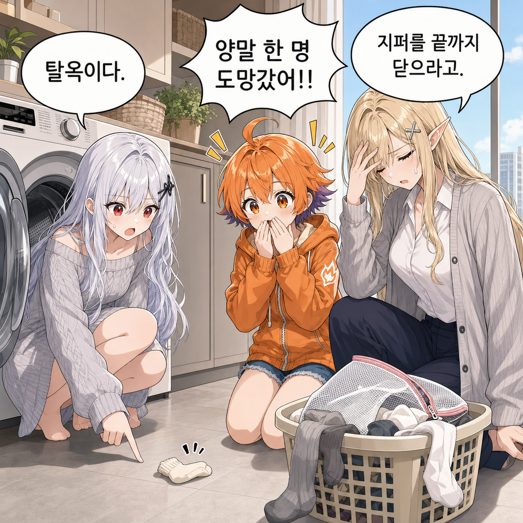 세탁망 봉인 사건 003컷