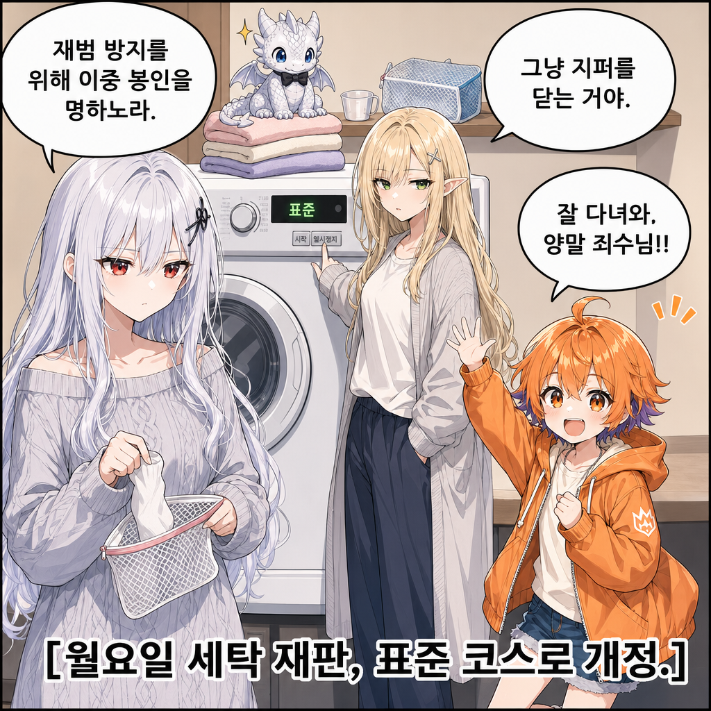 세탁망 봉인 사건 004컷