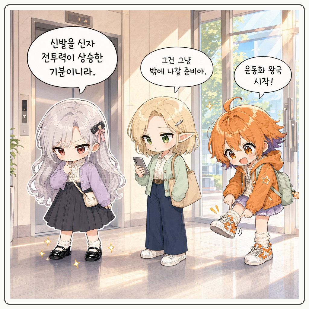 현관 앞 신발 조약 002컷