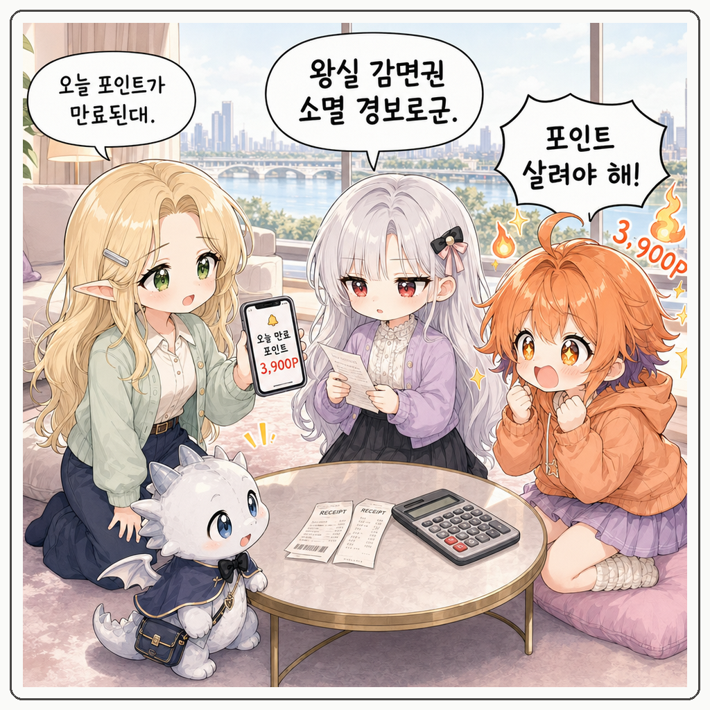 쿠폰 만료 경보 001컷