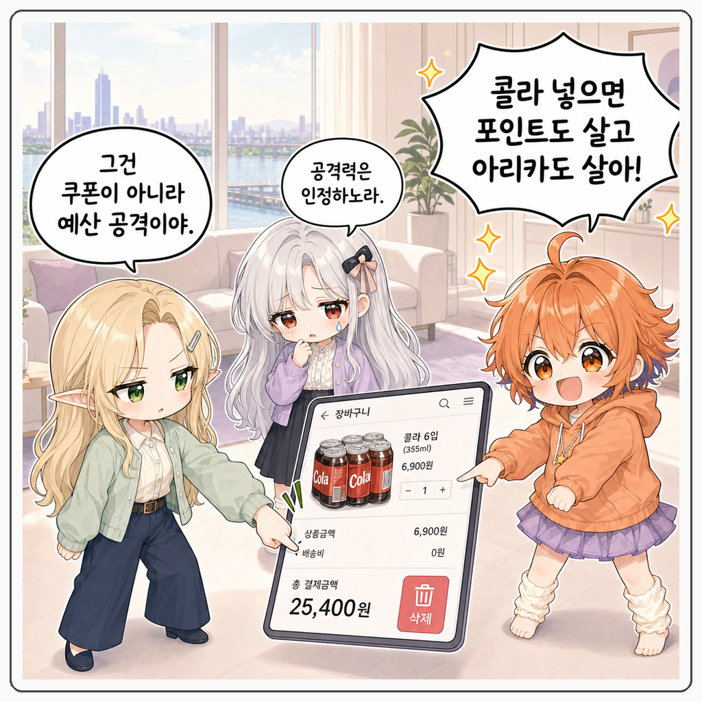쿠폰 만료 경보 003컷