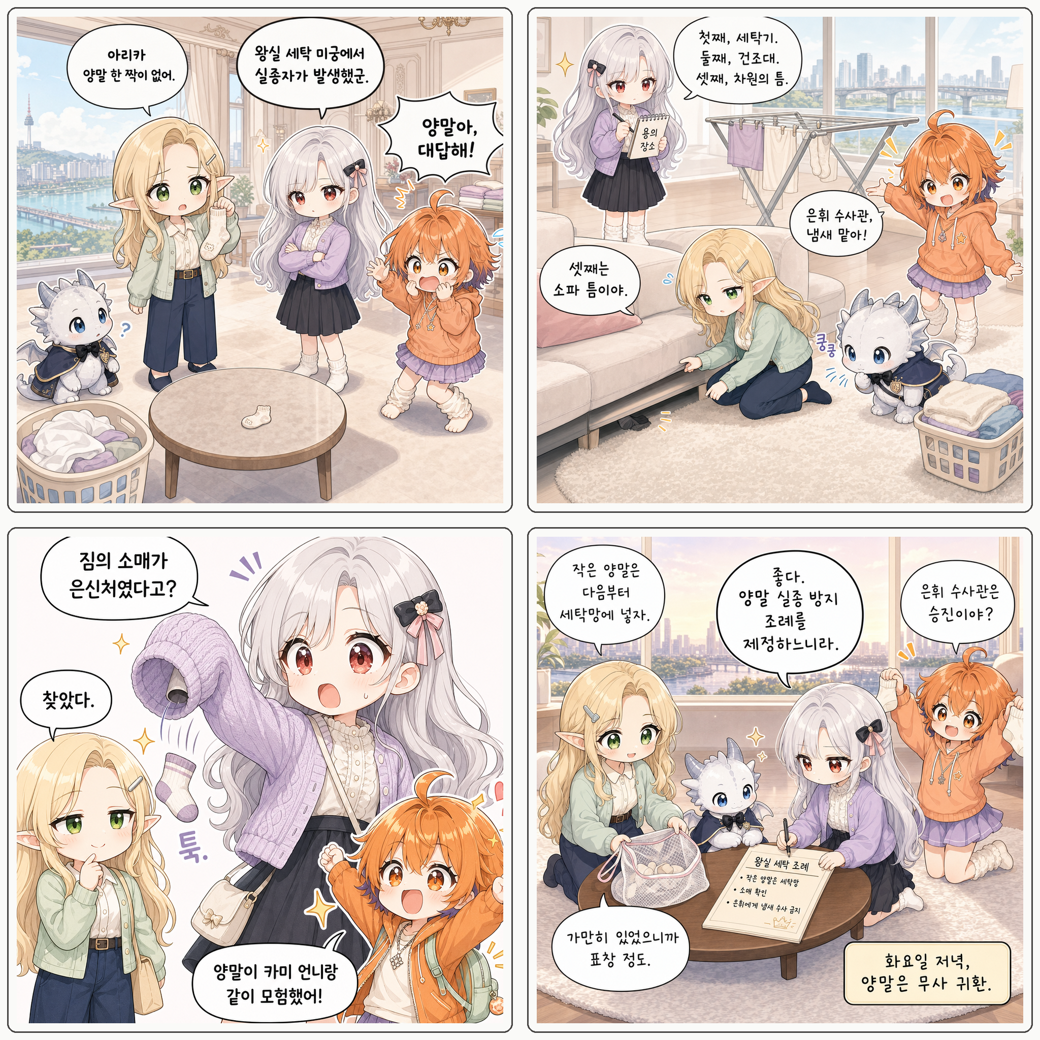 양말 실종 사건 합본