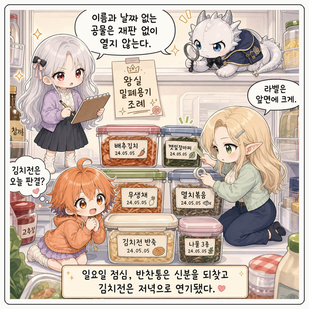 밀폐용기 신분패 004컷