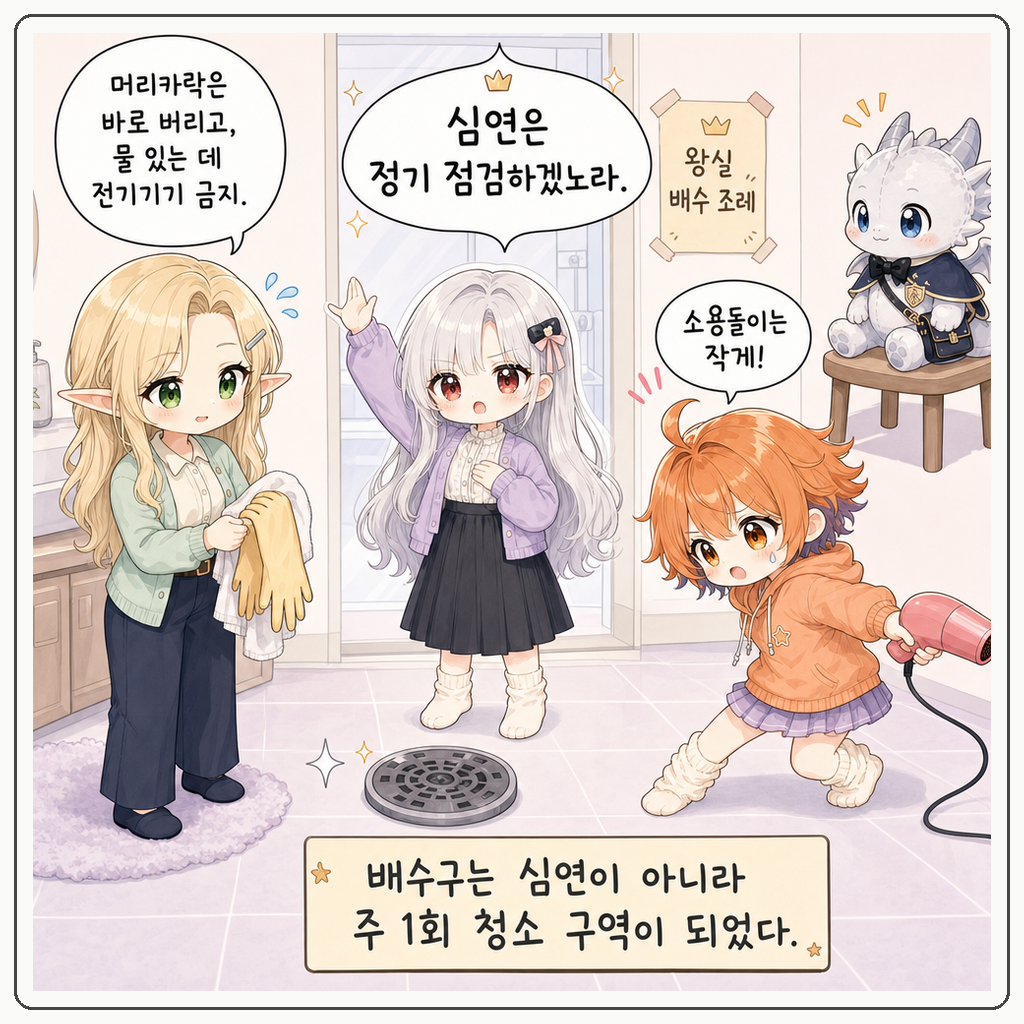 배수구 검문소 004컷
