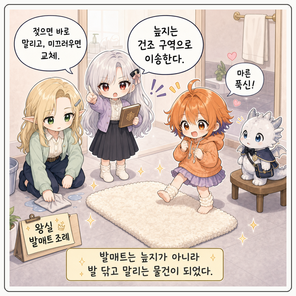 발매트 건조 구역 004컷