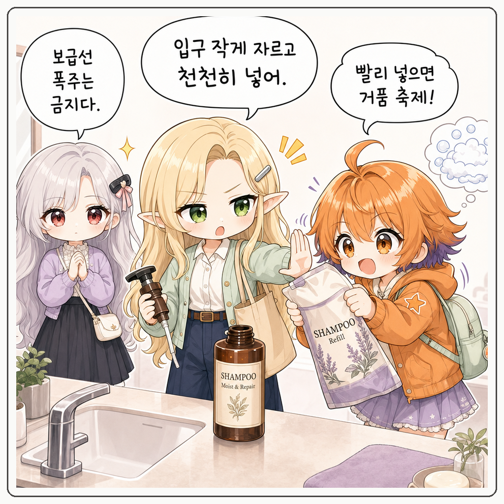 샴푸 보급선 002컷