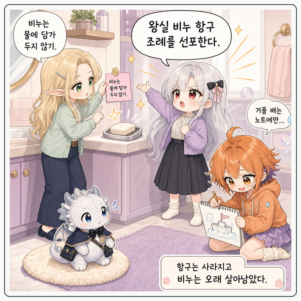 비누받침 작은 항구 004컷