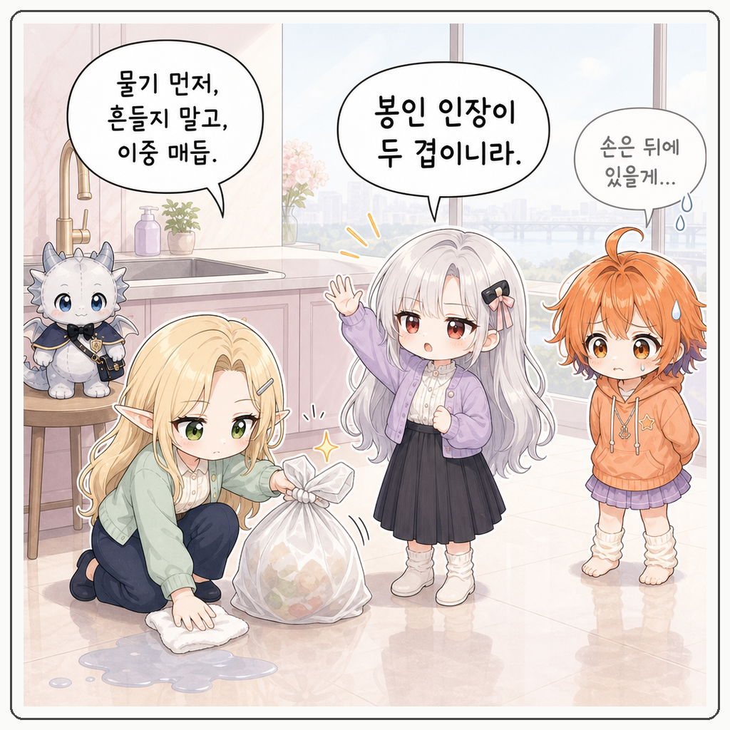 음식물 봉인 매듭 003컷