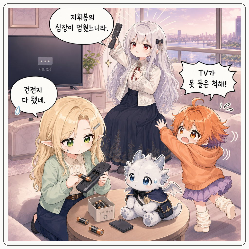 폐건전지 귀환함 001컷