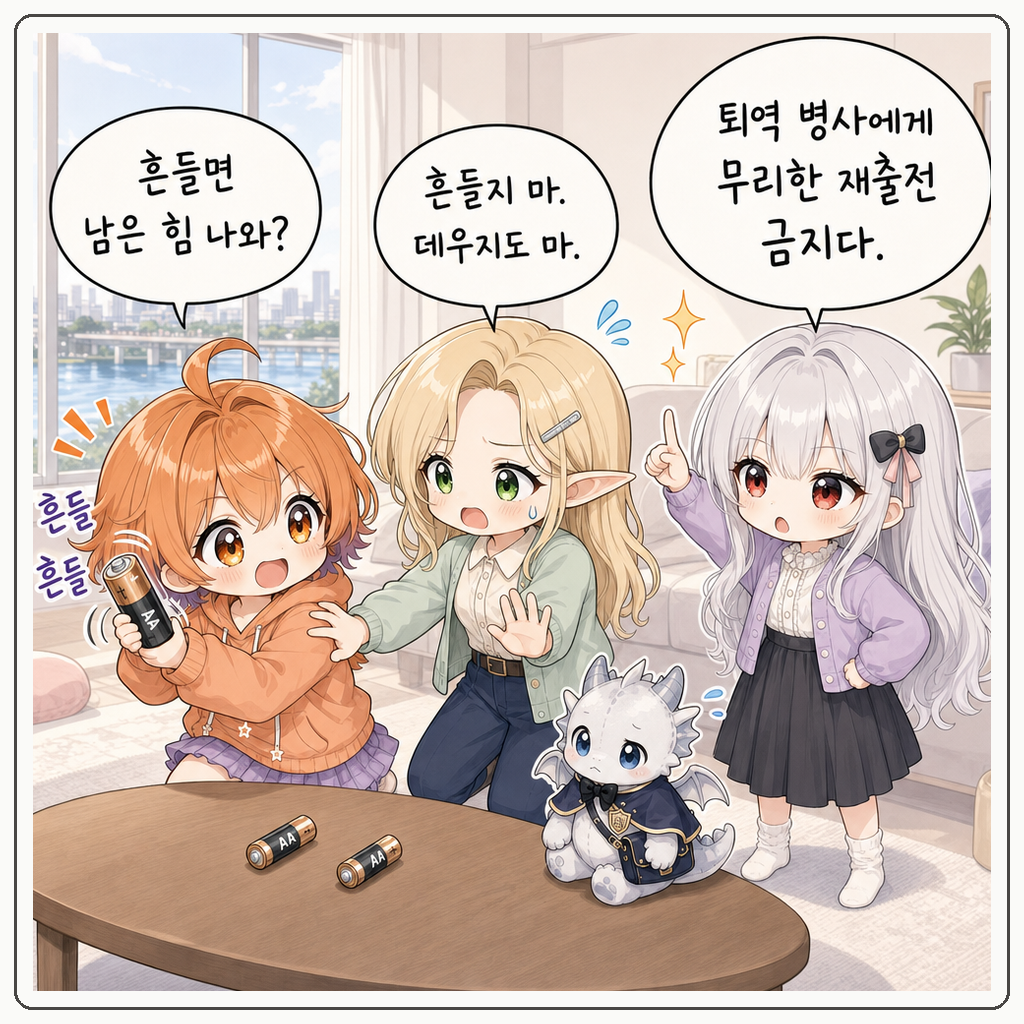 폐건전지 귀환함 002컷