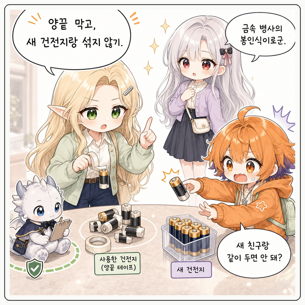 폐건전지 귀환함 003컷
