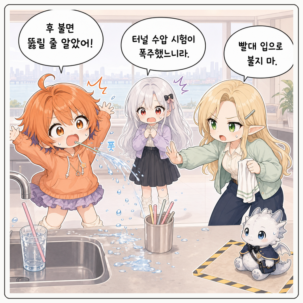 빨대 터널 세척식 002컷