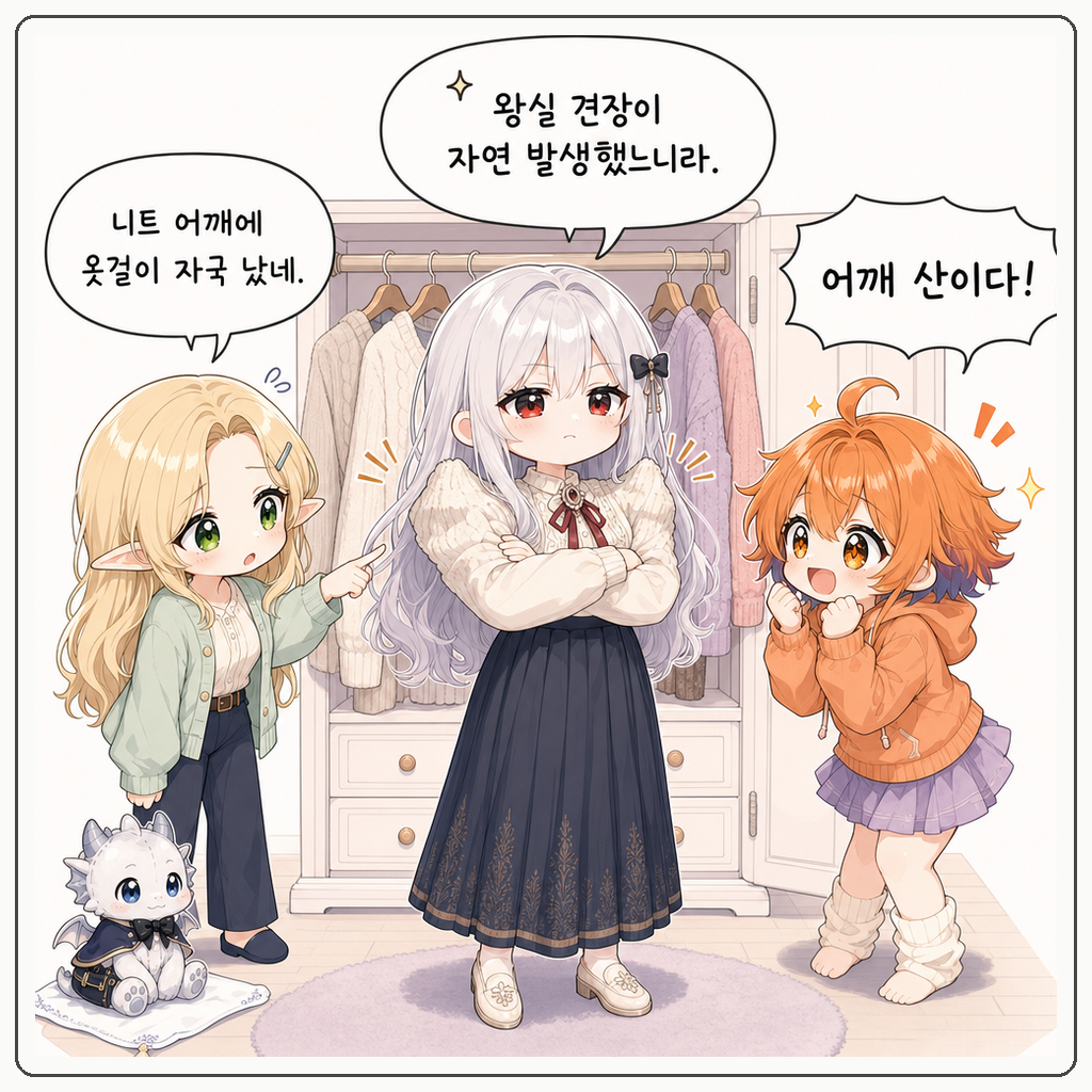 옷걸이 어깨 봉우리 001컷