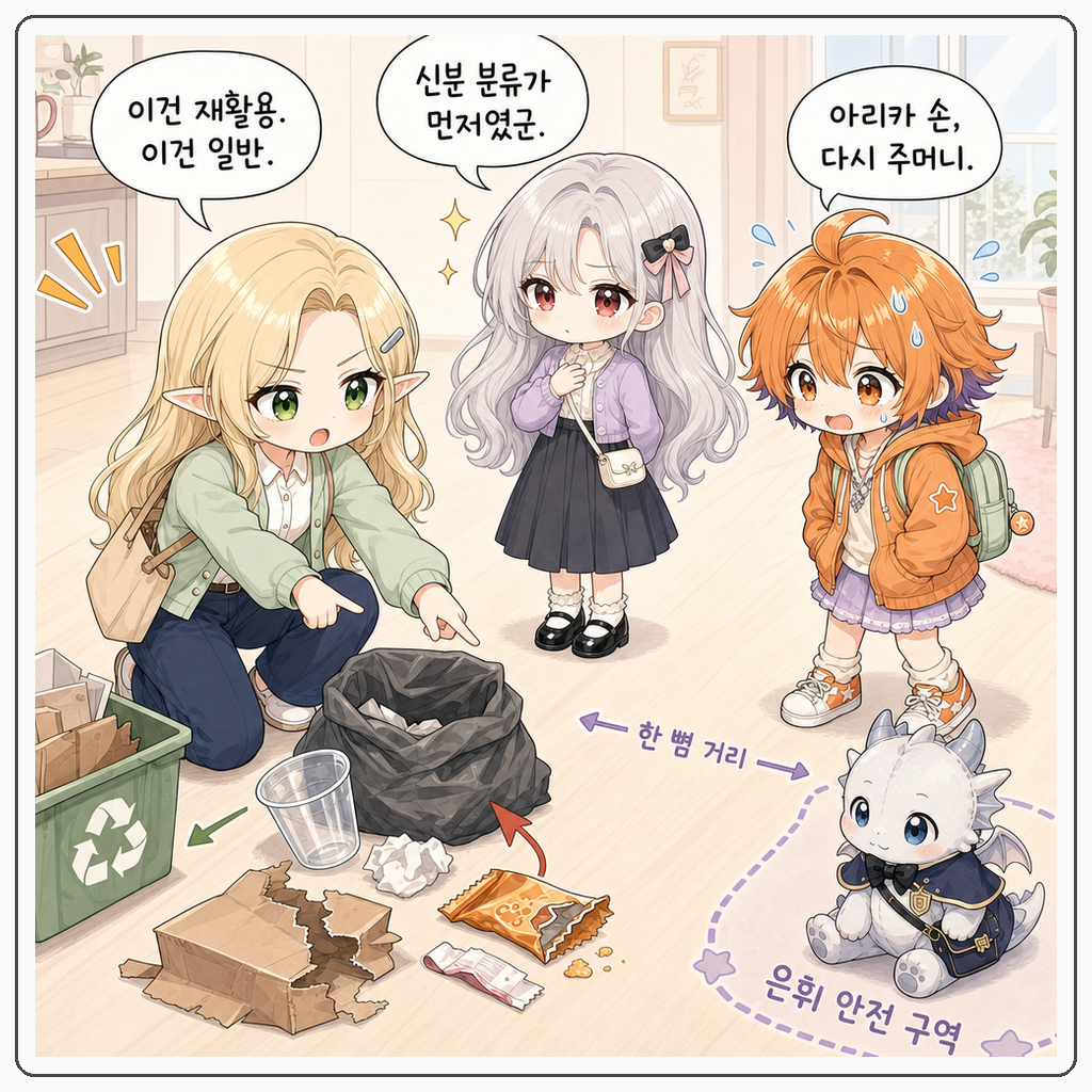종량제 봉투 압축 작전 003컷