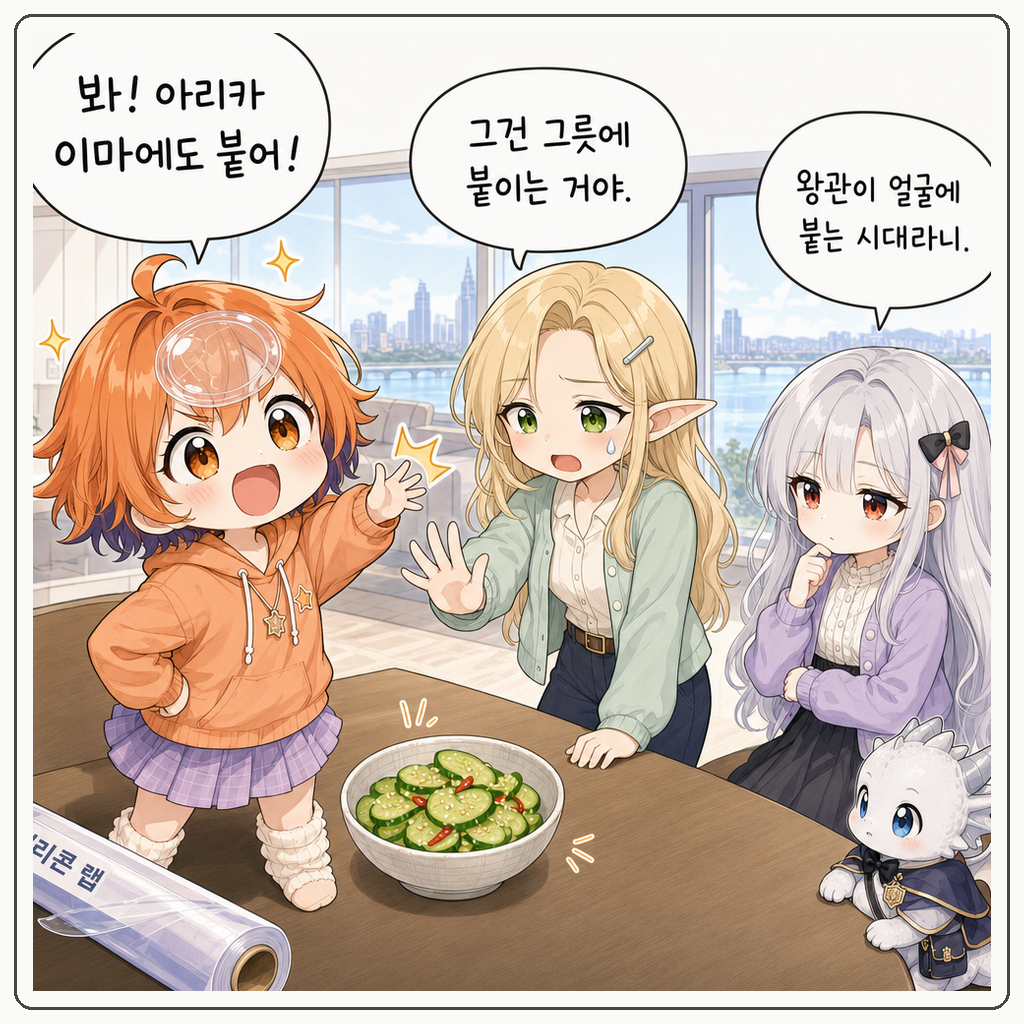 실리콘 랩 왕관식 002컷