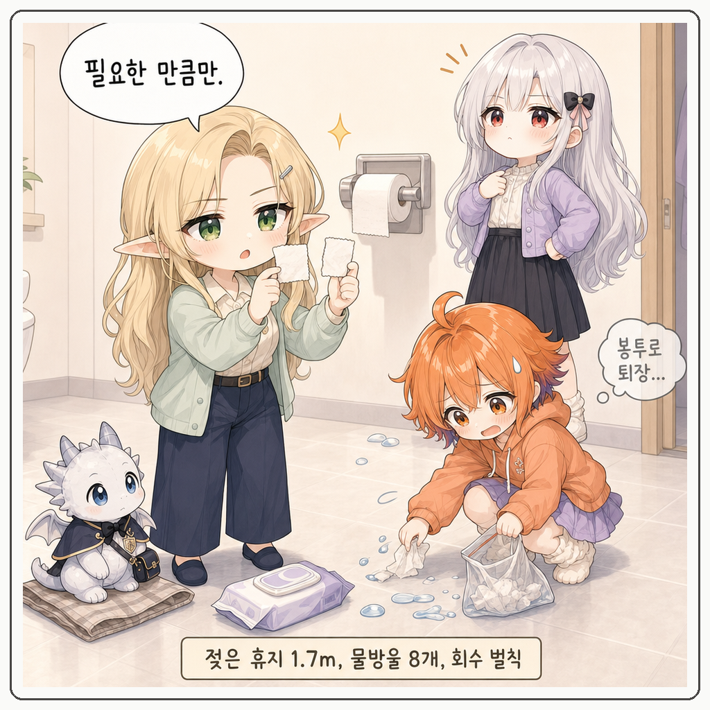 휴지 두루마리 대관식 004컷