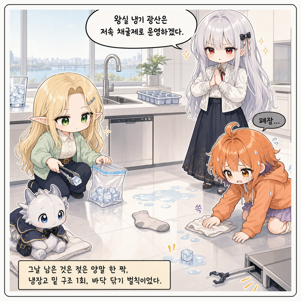 얼음틀 보석 채굴 004컷