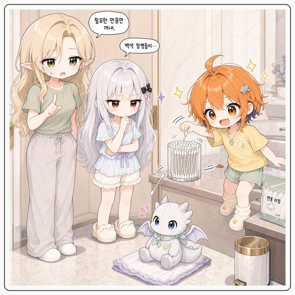 면봉 창병 정렬 001컷