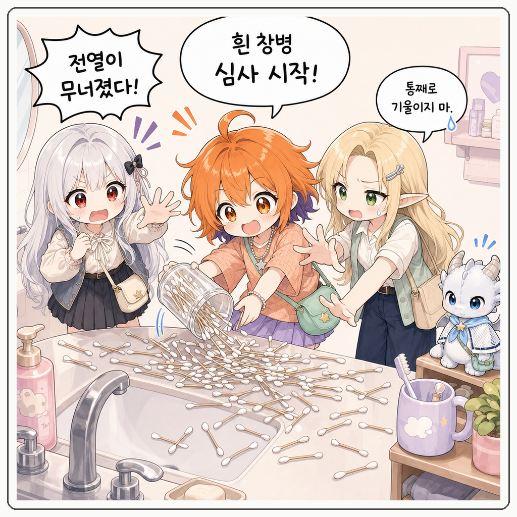 면봉 창병 정렬 002컷