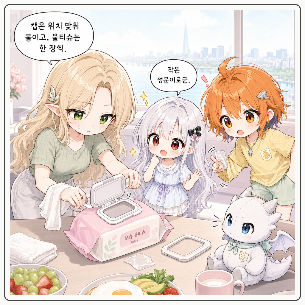 물티슈 뚜껑 성문 001컷
