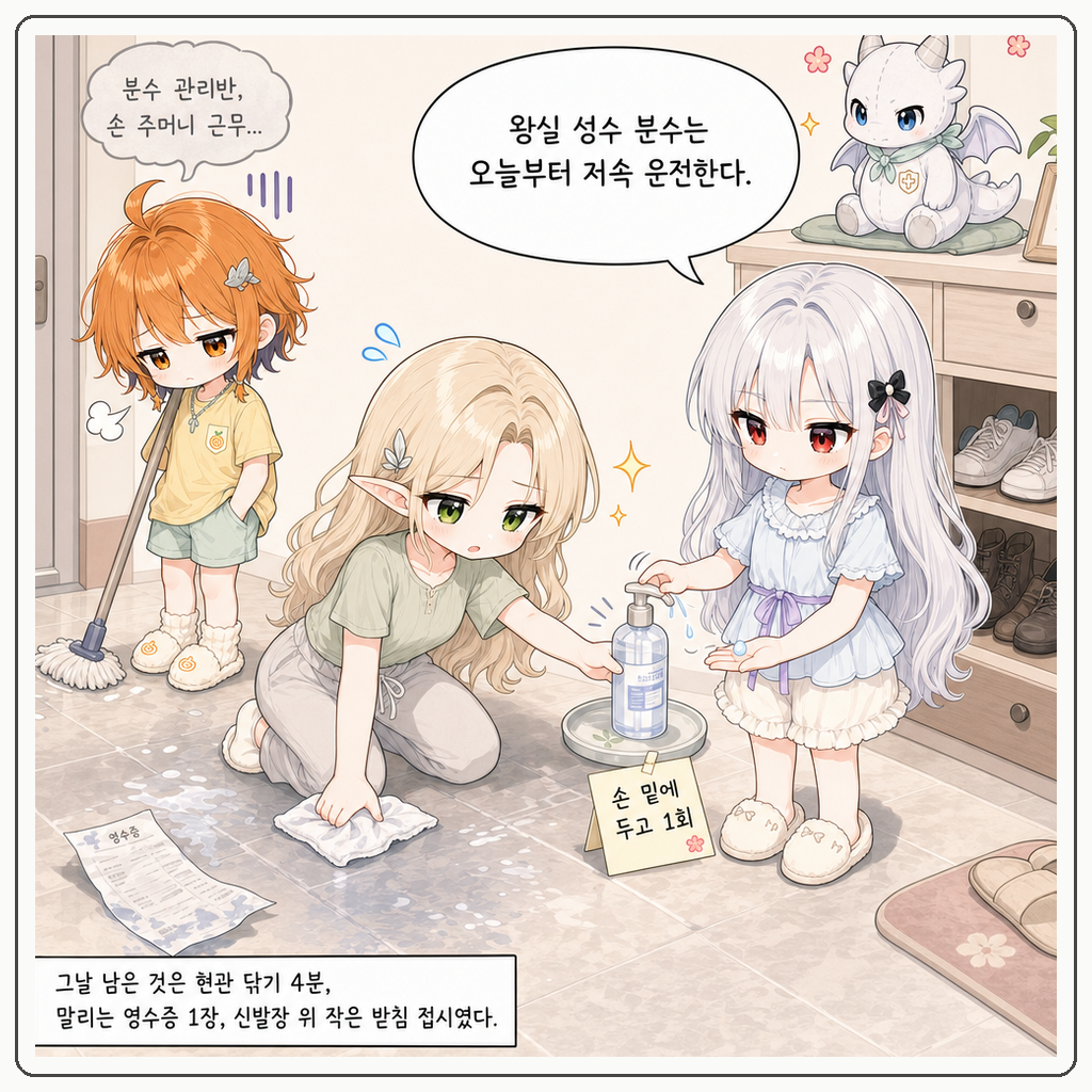 손세정제 분수 시동 004컷