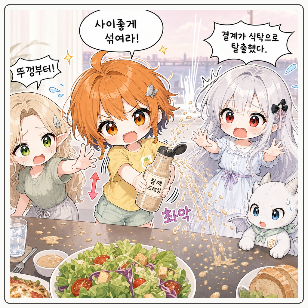 드레싱 회전 의식 002컷