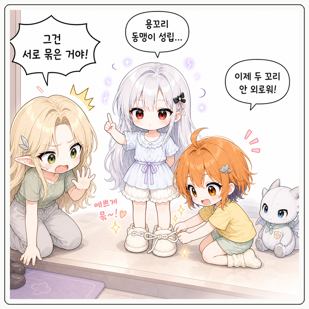 신발끈 용꼬리 봉인 002컷