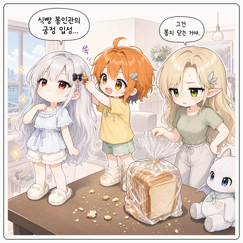 빵 클립 왕관식 002컷