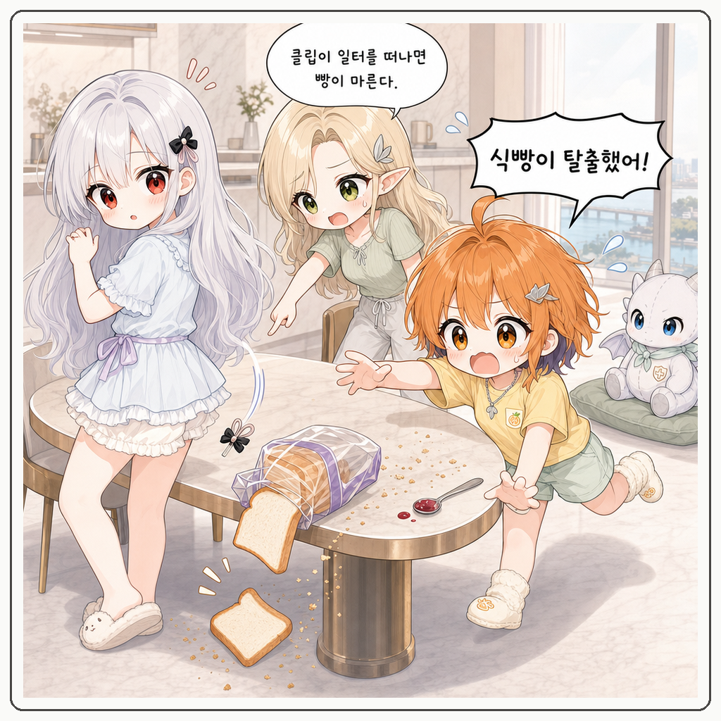 빵 클립 왕관식 003컷