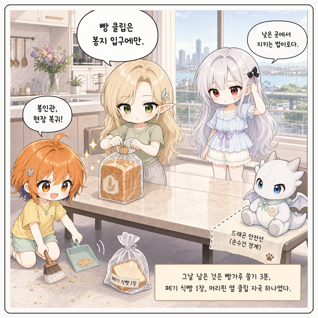 빵 클립 왕관식 004컷