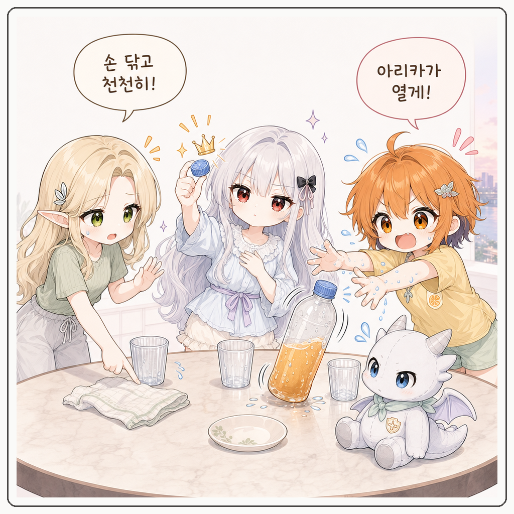 병뚜껑 왕실 미끄럼 001컷