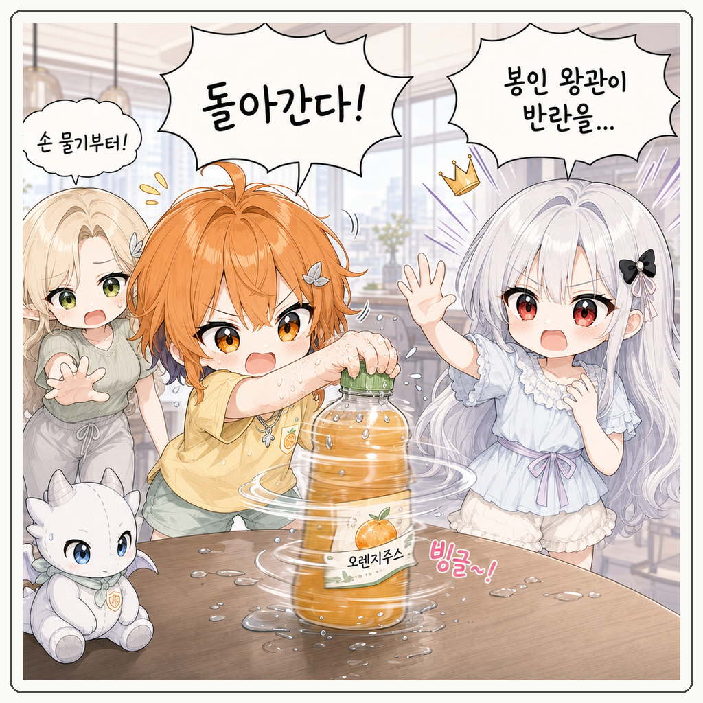 병뚜껑 왕실 미끄럼 002컷