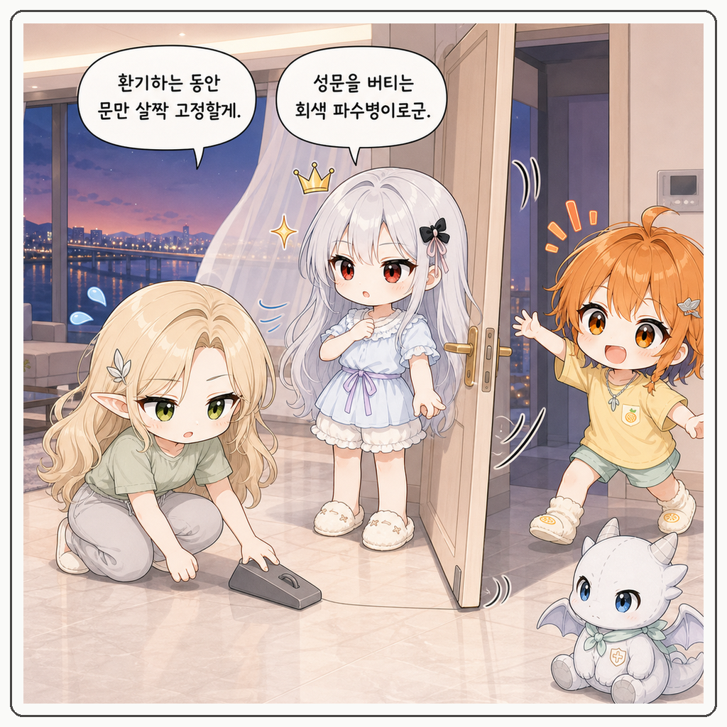 도어스토퍼 왕실 파수병 001컷