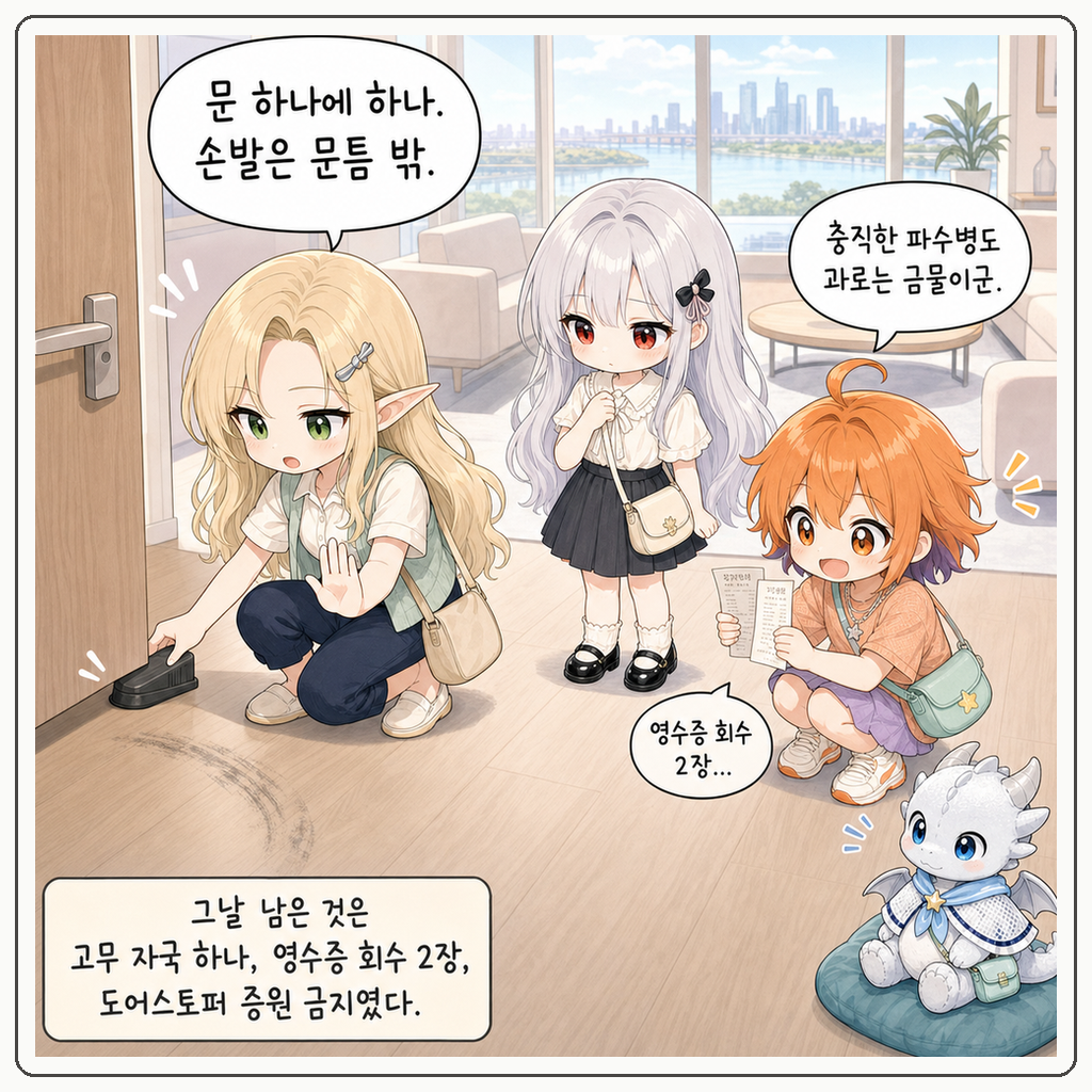 도어스토퍼 왕실 파수병 004컷