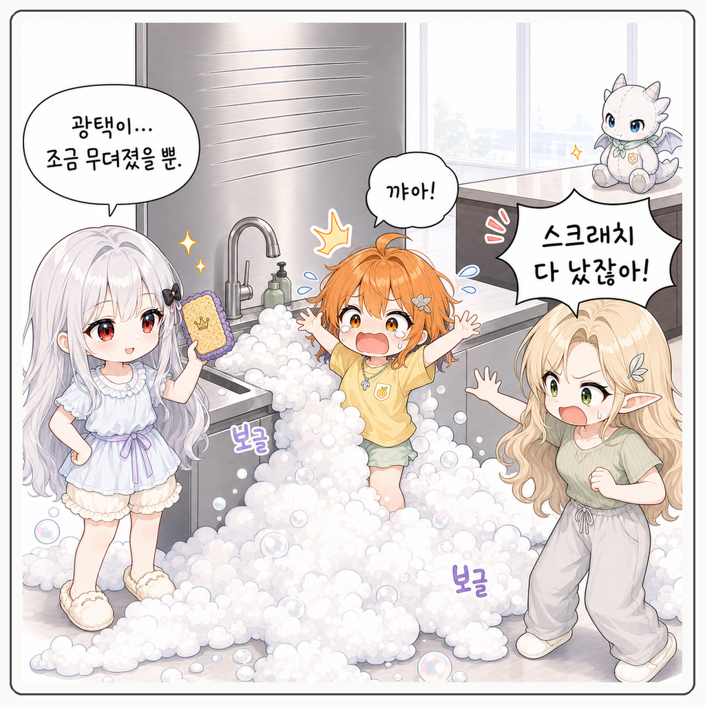 왕실 스펀지 용도 분리 조례 003컷
