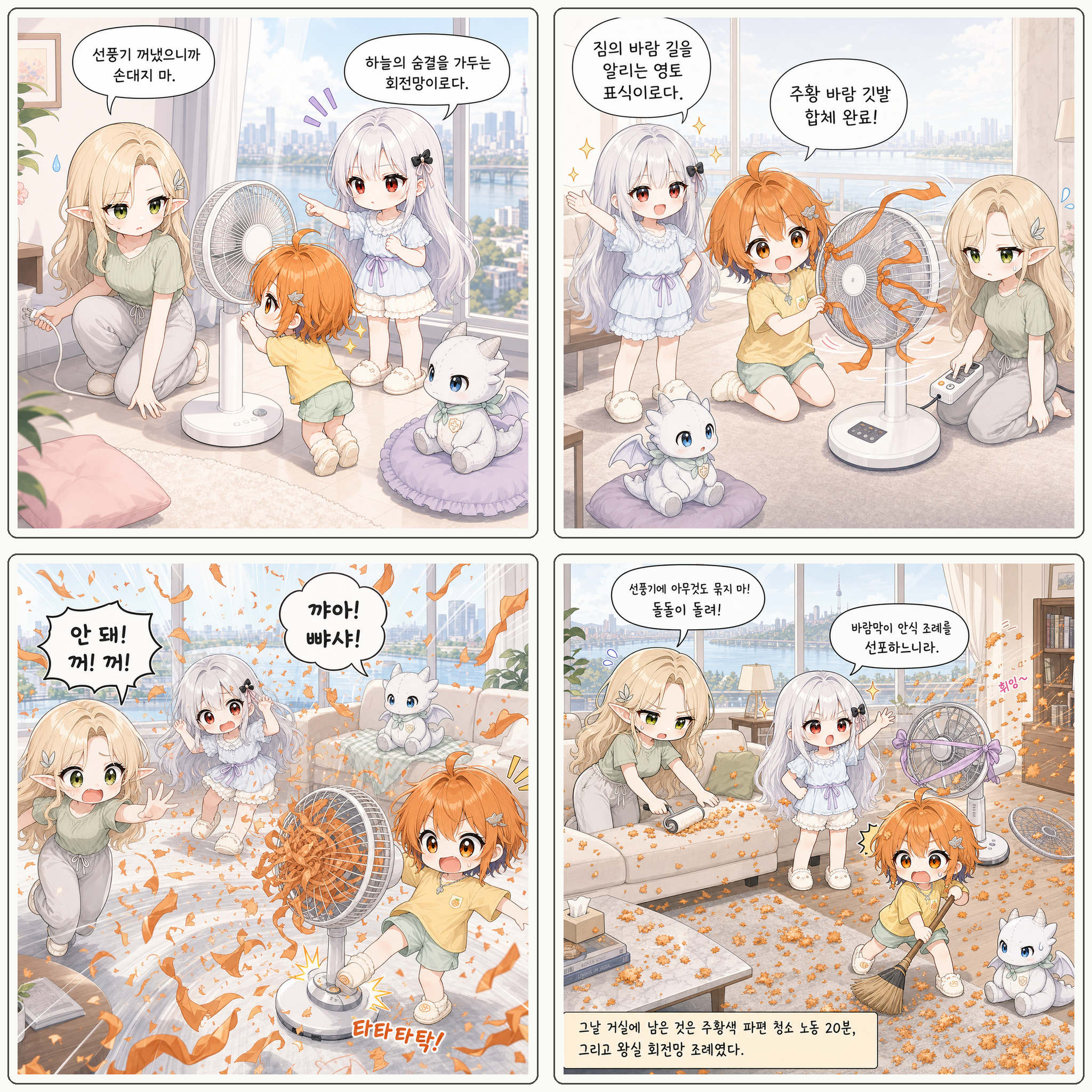 바람의 회전망 합본