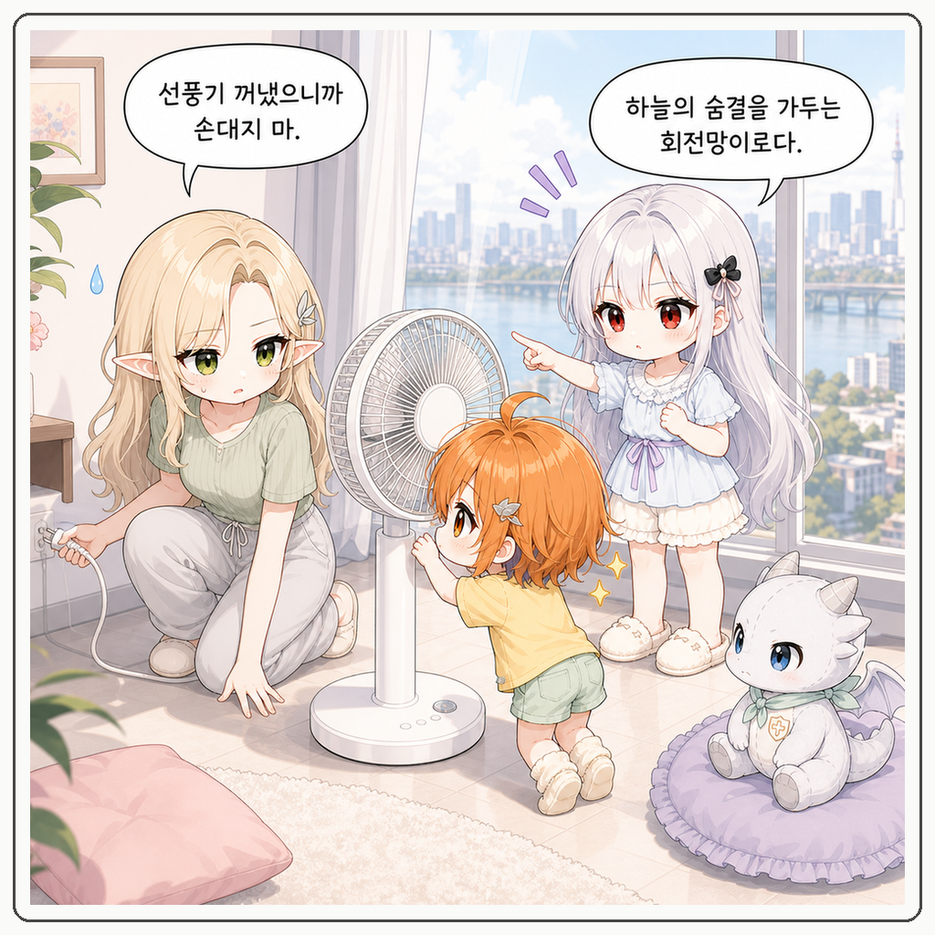 바람의 회전망 001컷