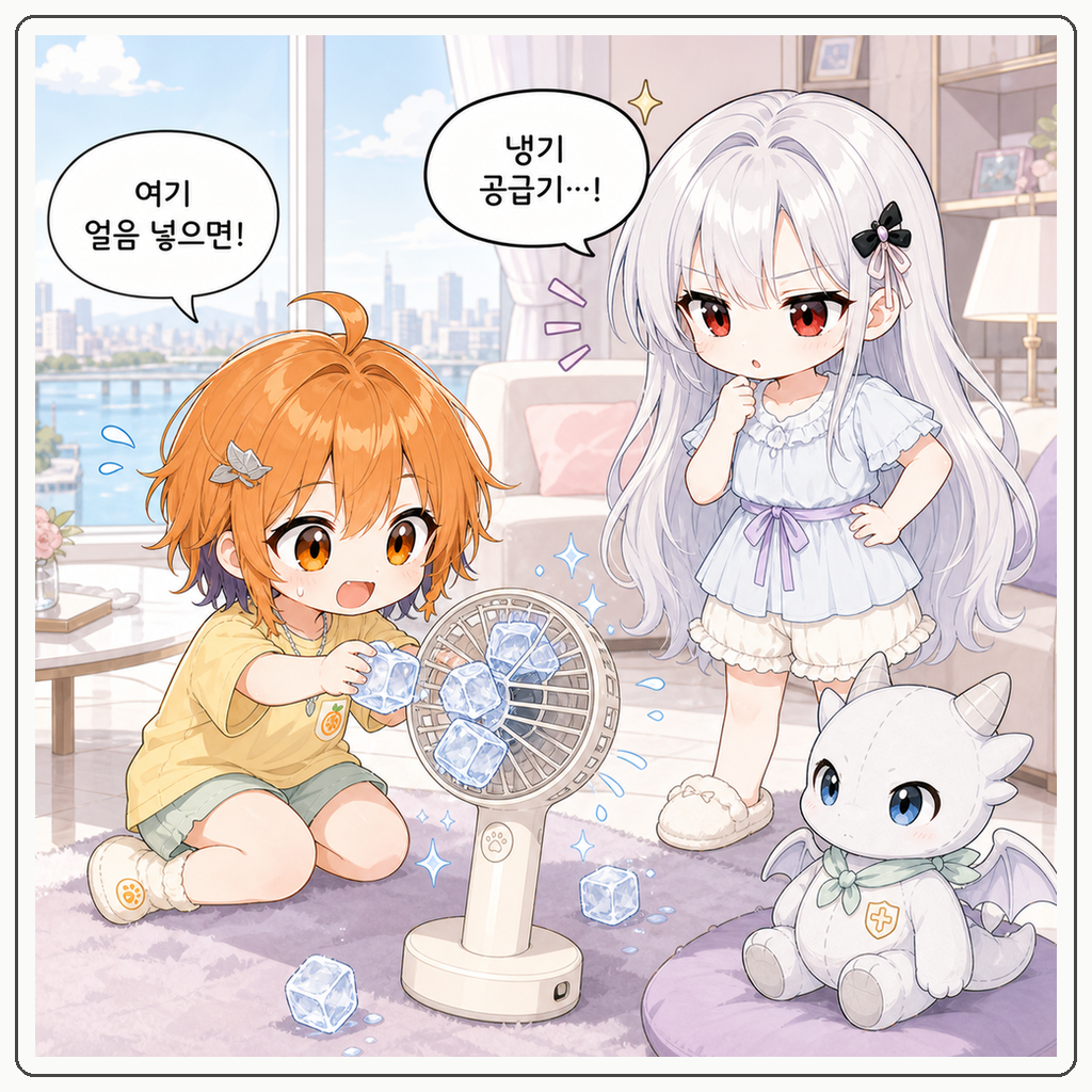 여름날의 은빛 서리 수집 001컷