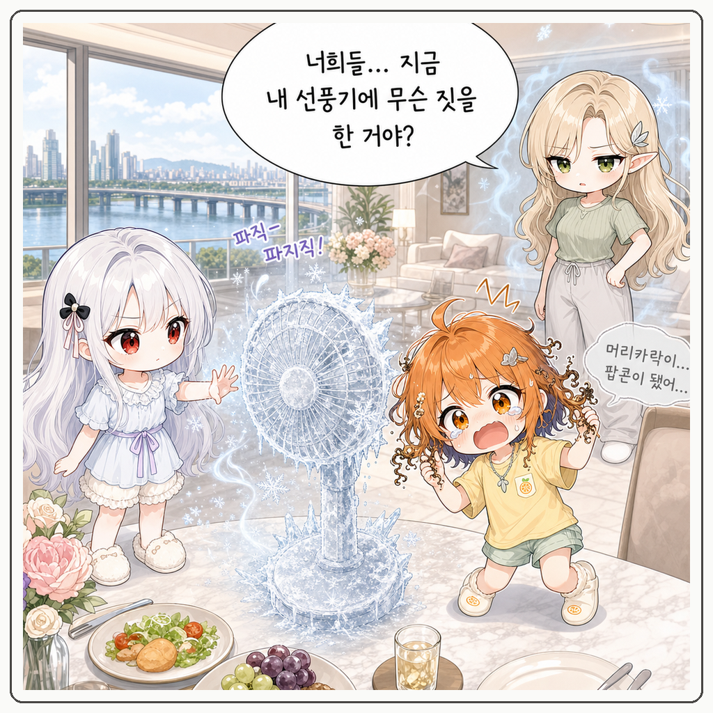 여름날의 은빛 서리 수집 003컷