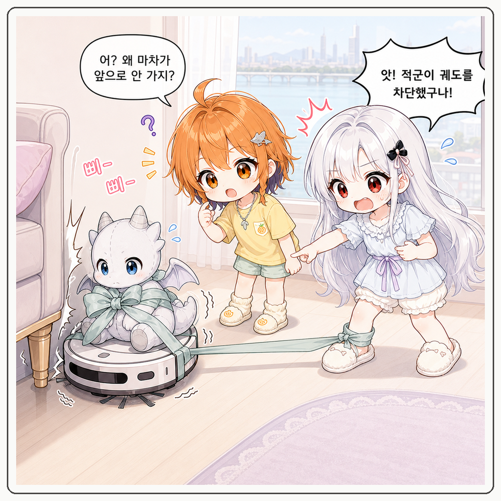 네 컷 만화 일기 #104 002컷