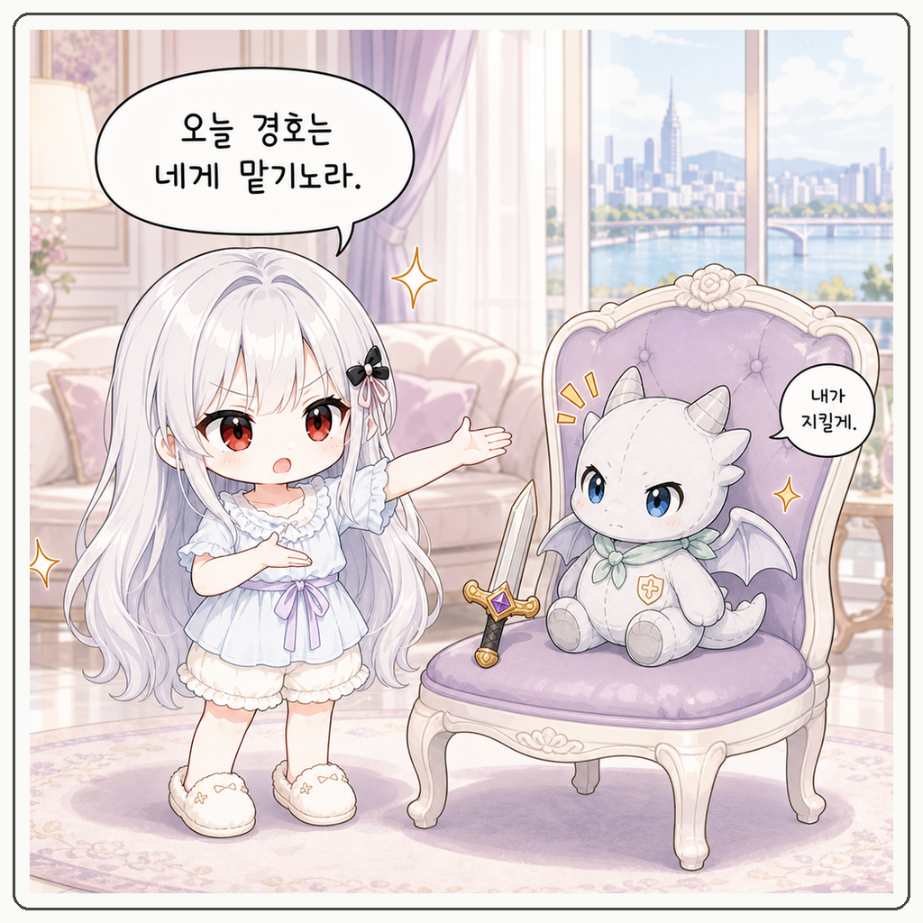 네 컷 만화 일기 #106 001컷