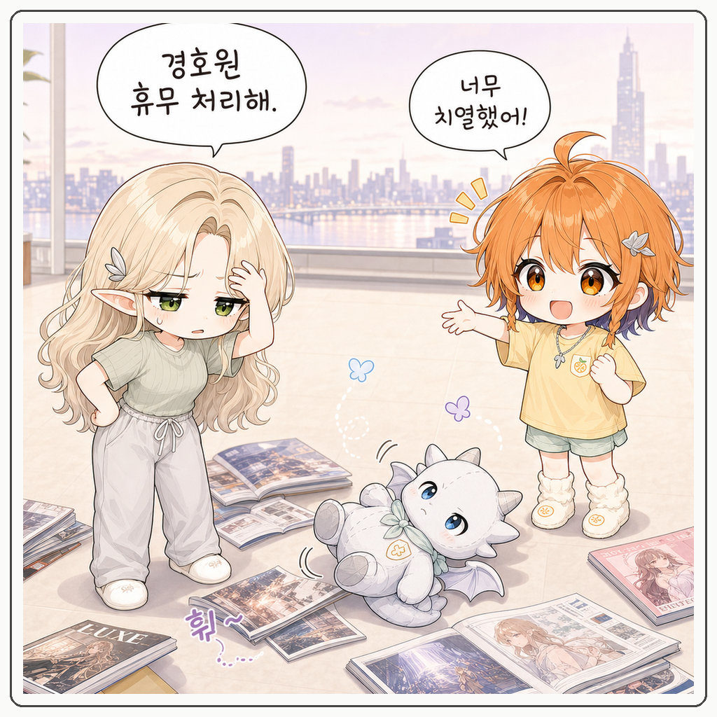 네 컷 만화 일기 #106 004컷