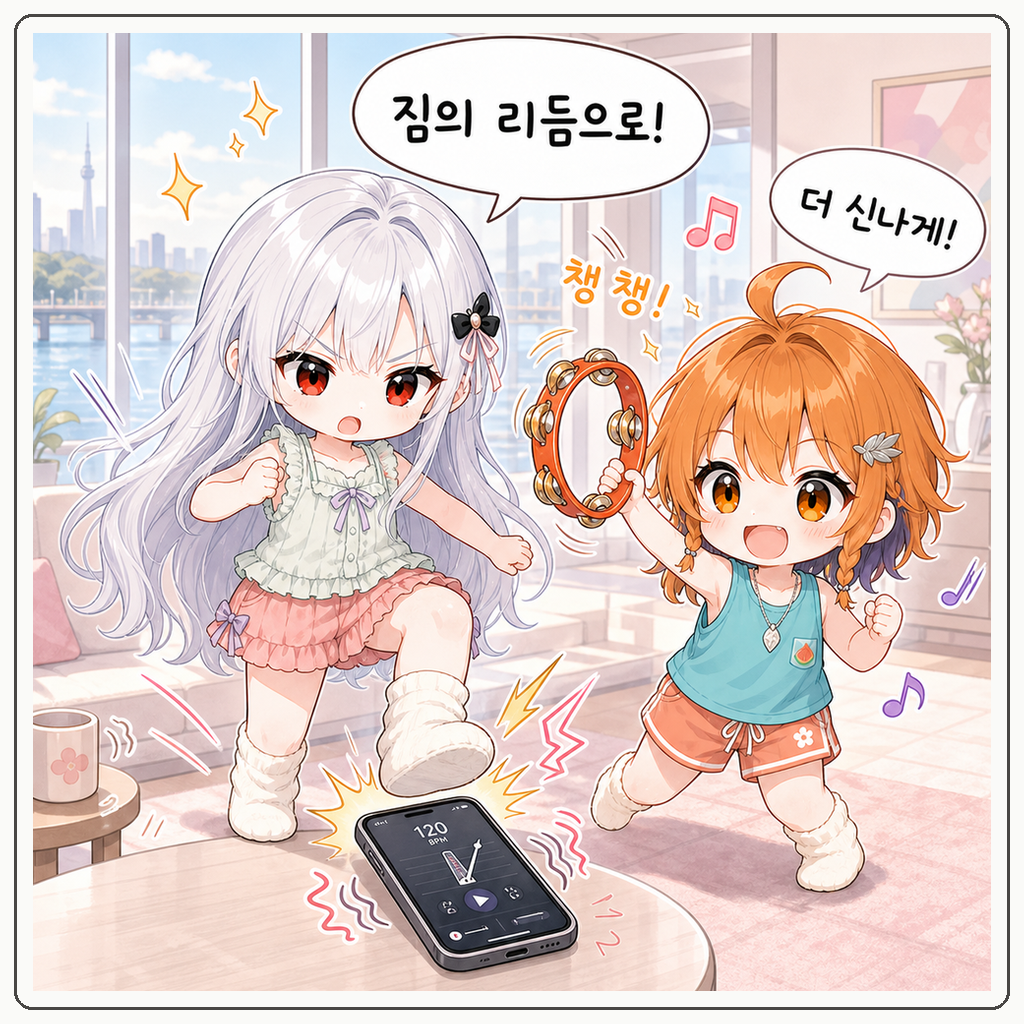 네 컷 만화 일기 #107 001컷