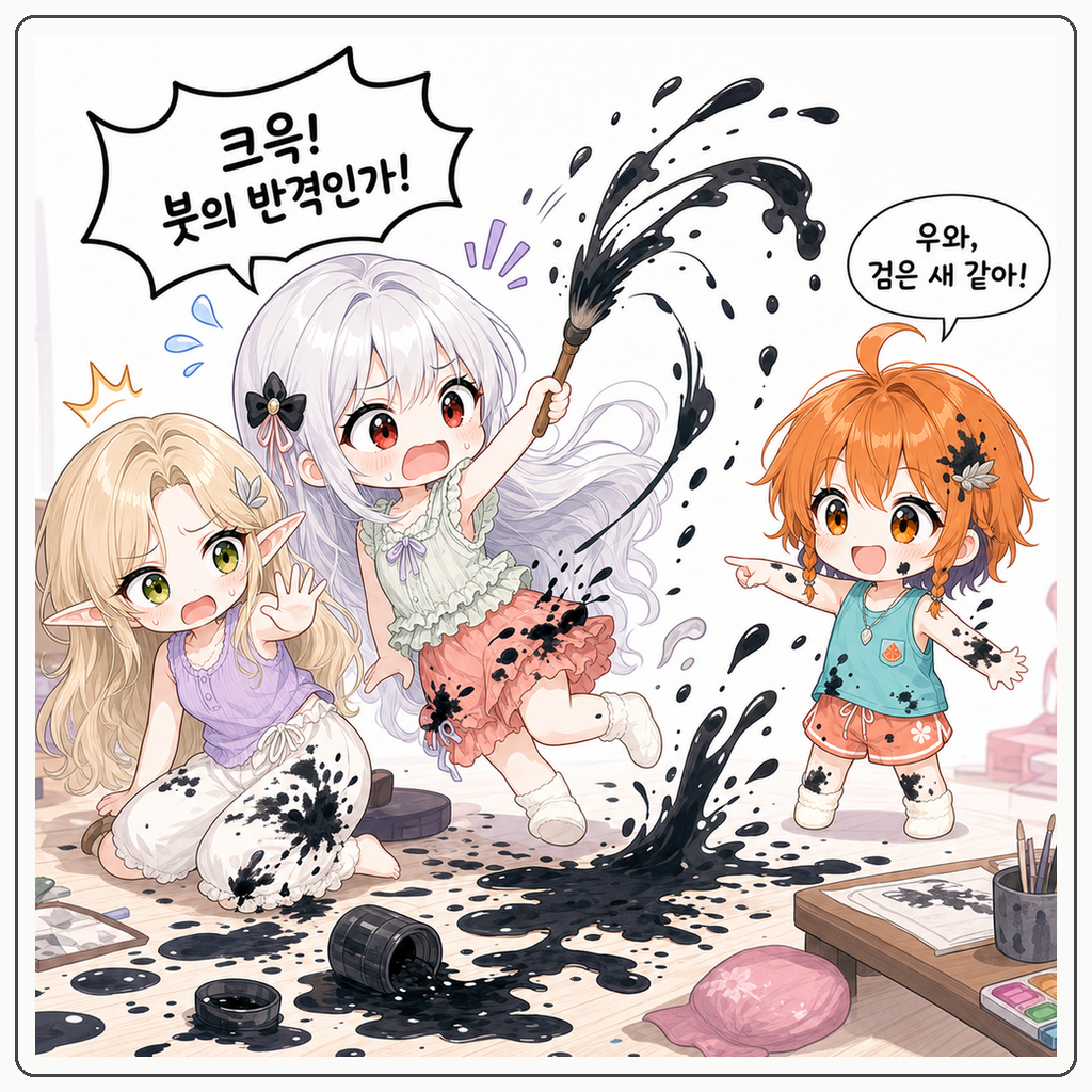 네 컷 만화 일기 #108 003컷
