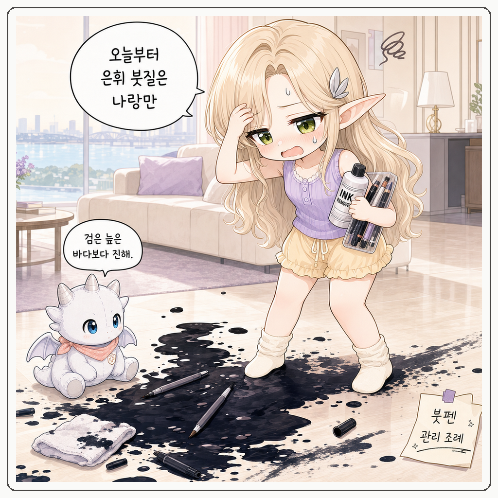 네 컷 만화 일기 #108 004컷