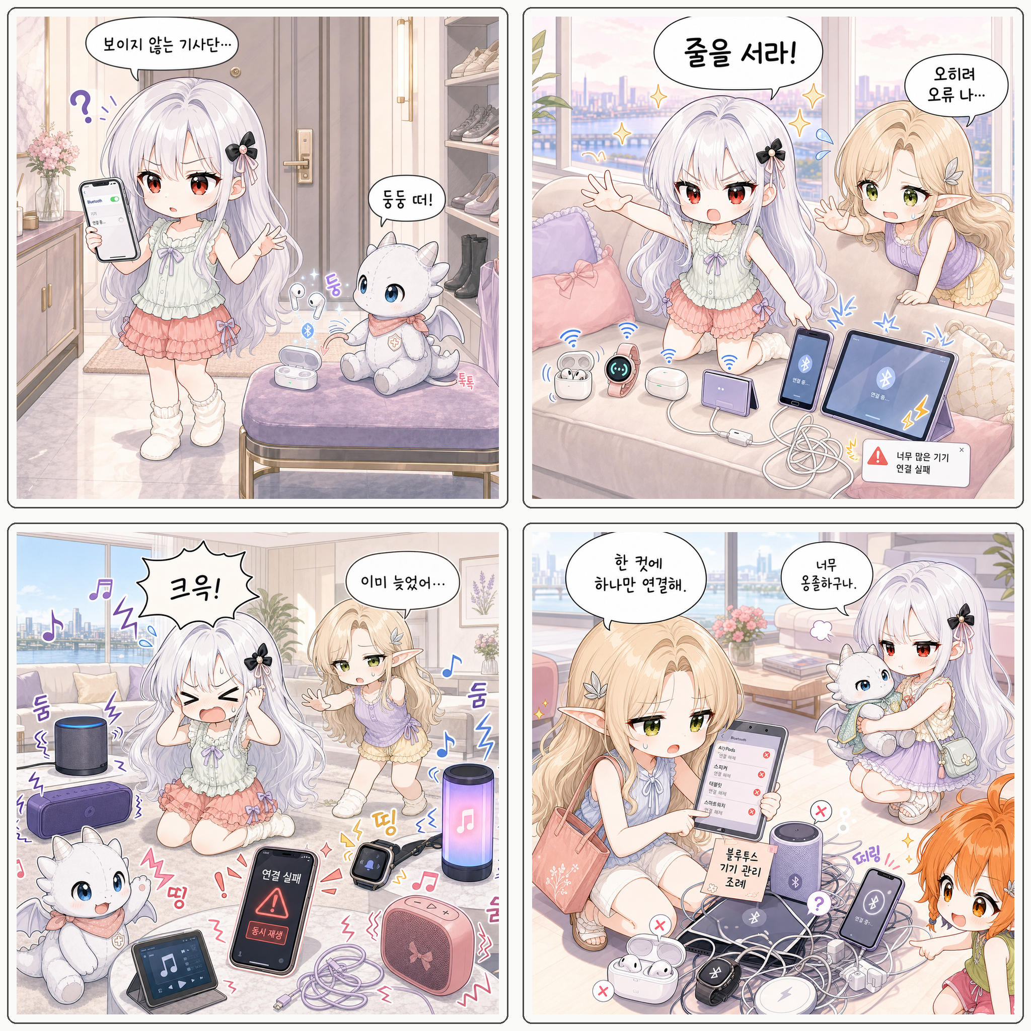 네 컷 만화 일기 #109 합본