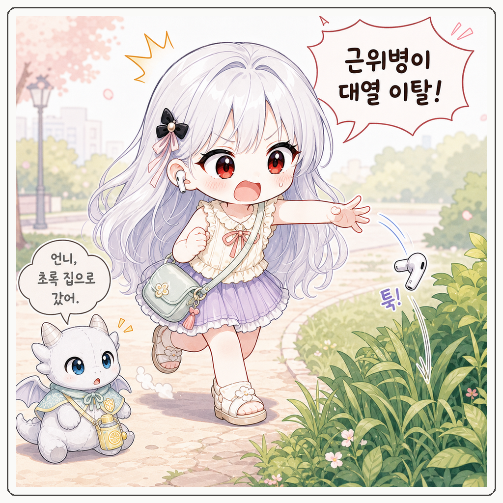네 컷 만화 일기 #110 001컷