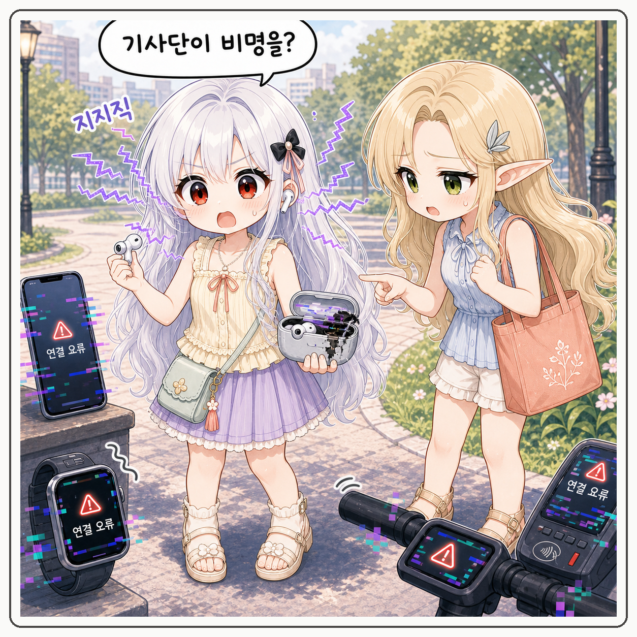 네 컷 만화 일기 #110 003컷