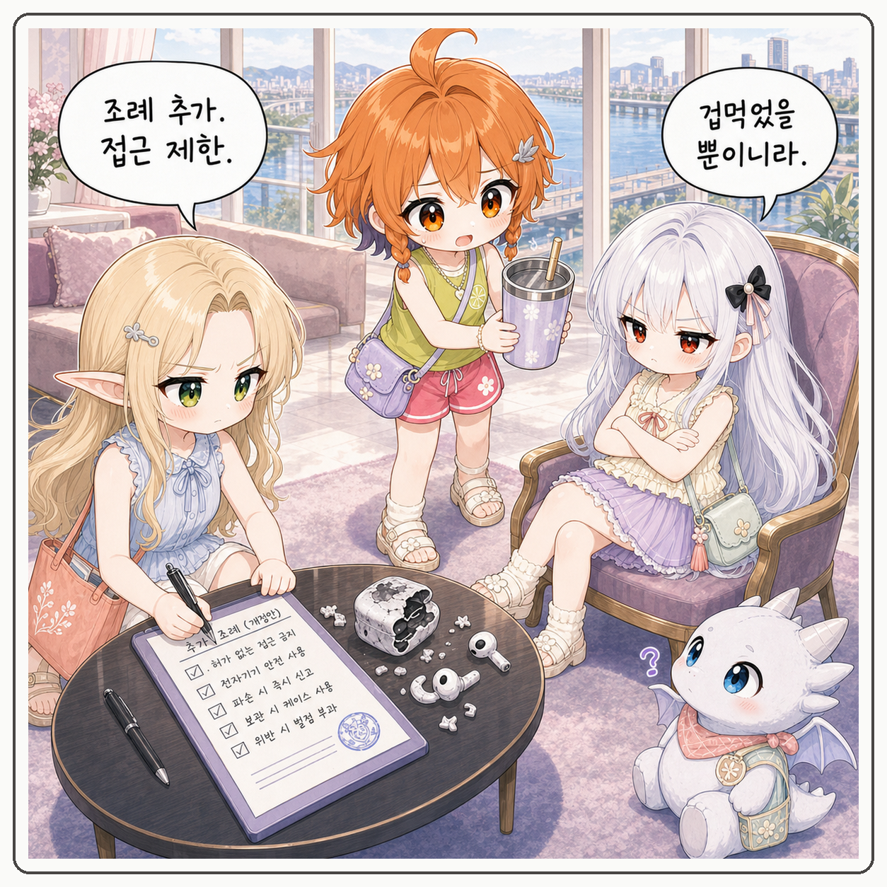 네 컷 만화 일기 #110 004컷